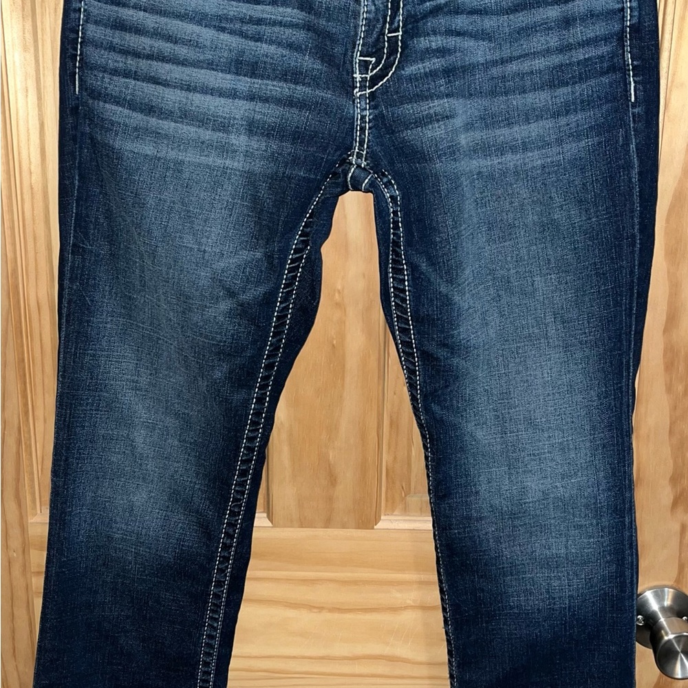 BKE Men's Jeans in Dark Blue Wash